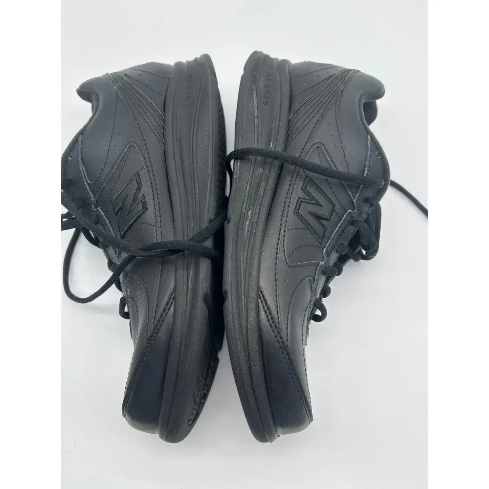 New Balance 577 Walking Shoes Women’s Size 9B Black Leather WW577BK USA